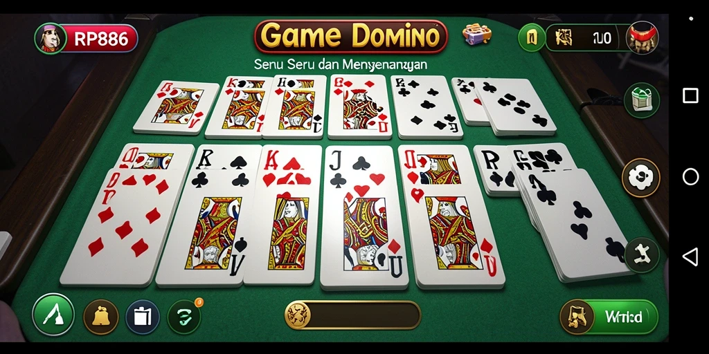 Tampilan gameplay seru di RP886 dengan teman-teman.