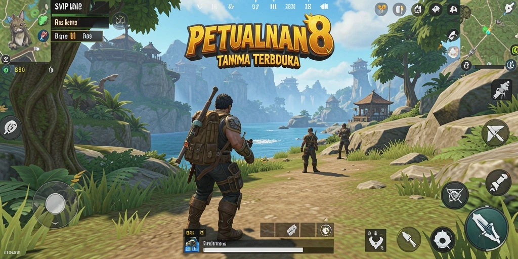 Tampilan mendalam dari gameplay Open World di SVIP8.